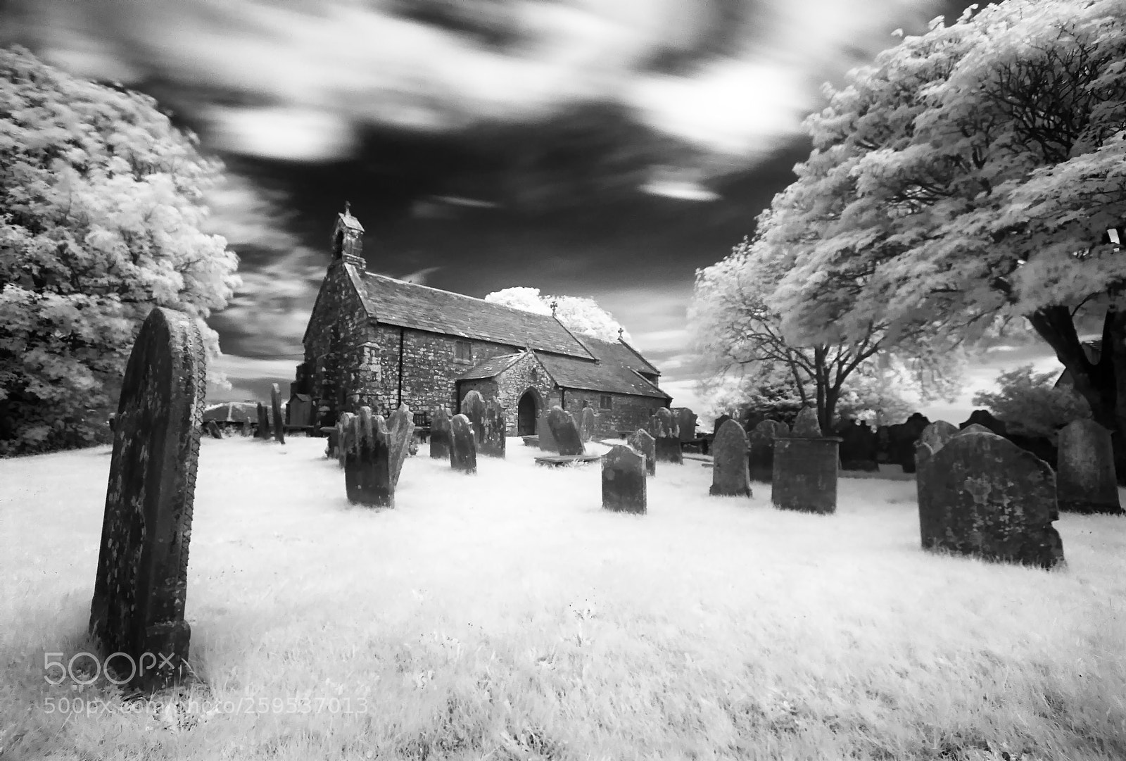 Nikon D200 sample photo. Crosscanoby church infared 850 nm photography