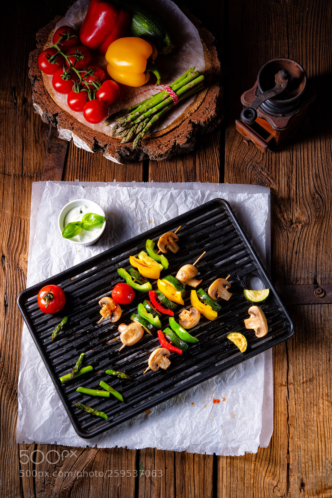 Nikon D810 sample photo. Rustic vegetable shashlik with photography