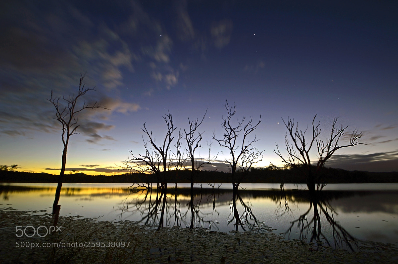 Nikon D3200 sample photo. Wyaralong dam at dusk photography
