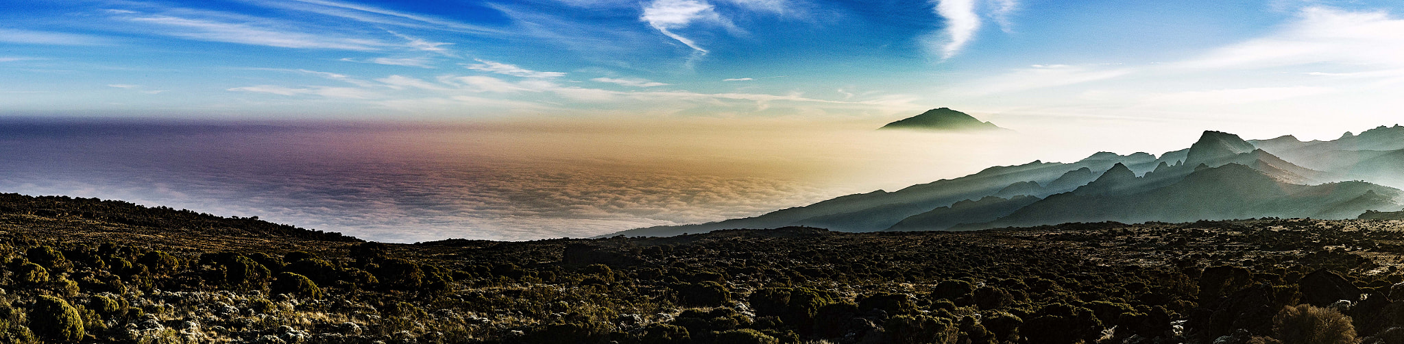 Leica M9 sample photo. Cloud sea from kilimanjaro photography