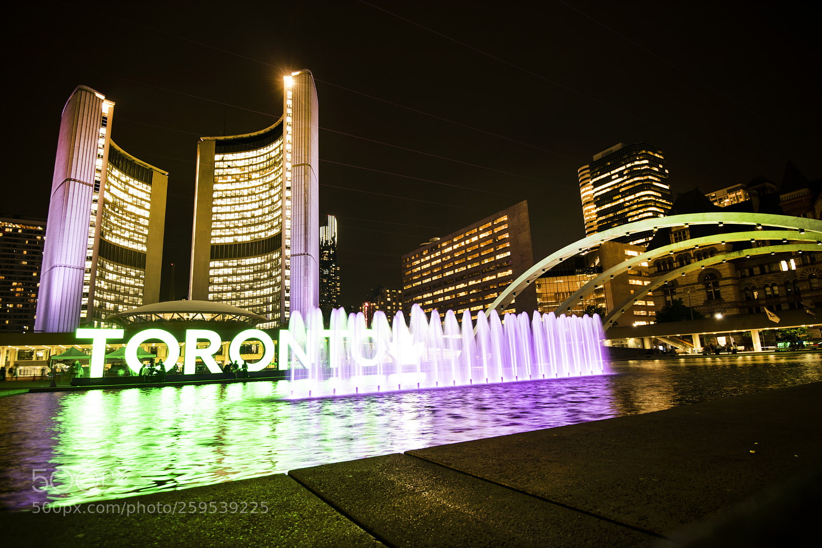 Nikon D750 sample photo. Toronto's city hall photography