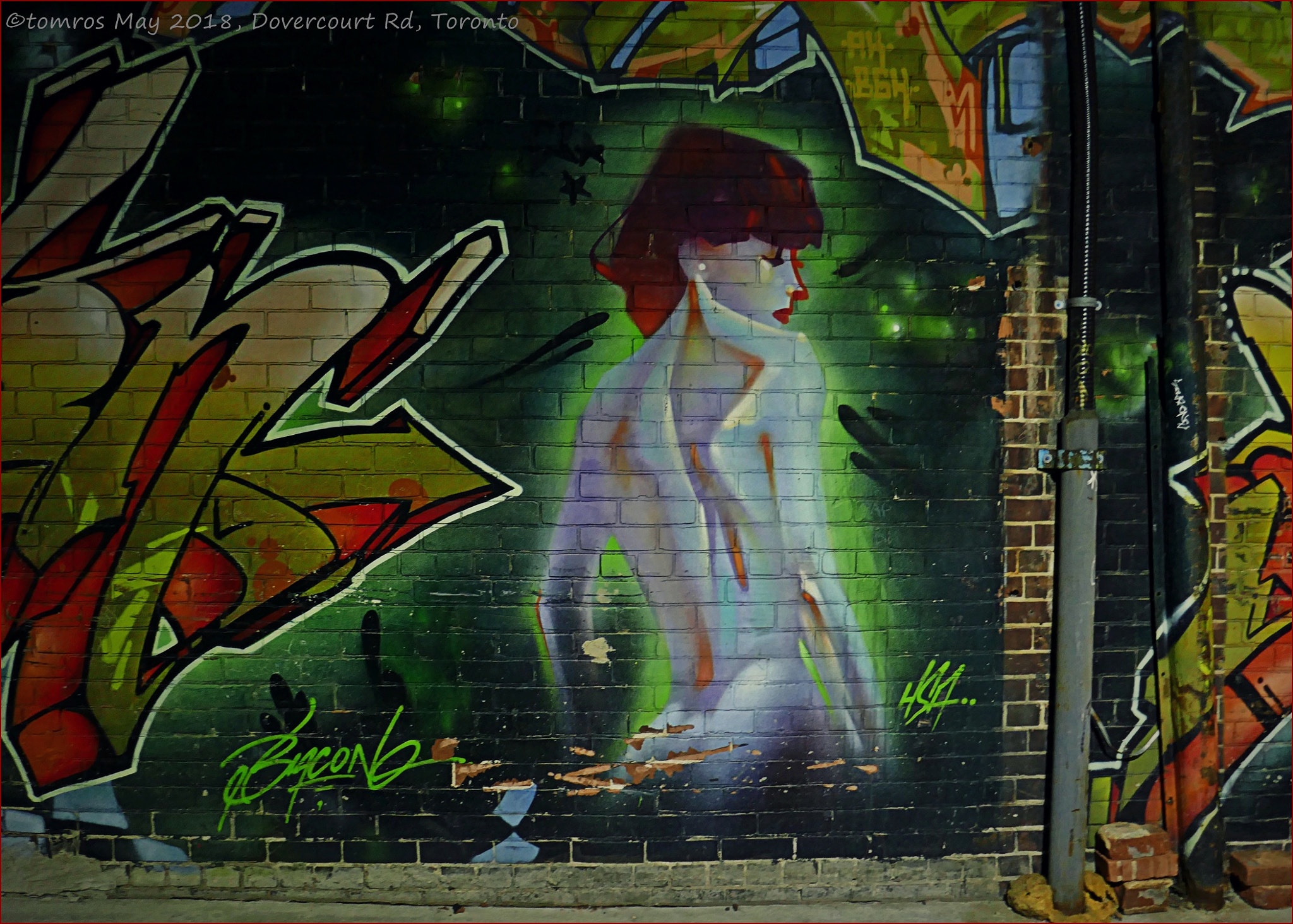 Panasonic Lumix DMC-ZS100 (Lumix DMC-TZ100) sample photo. Lady of the night and pizza review. photography