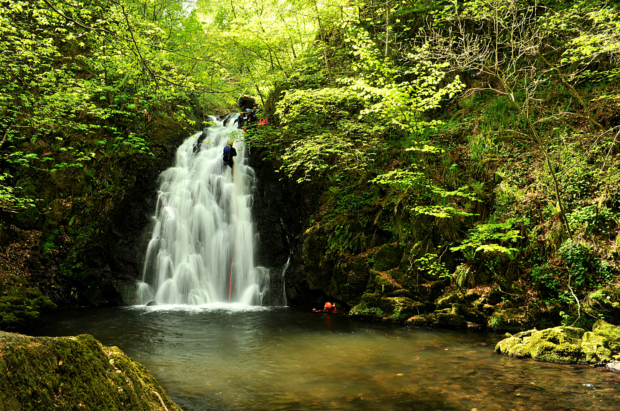Nikon D300 sample photo. Climbers photography