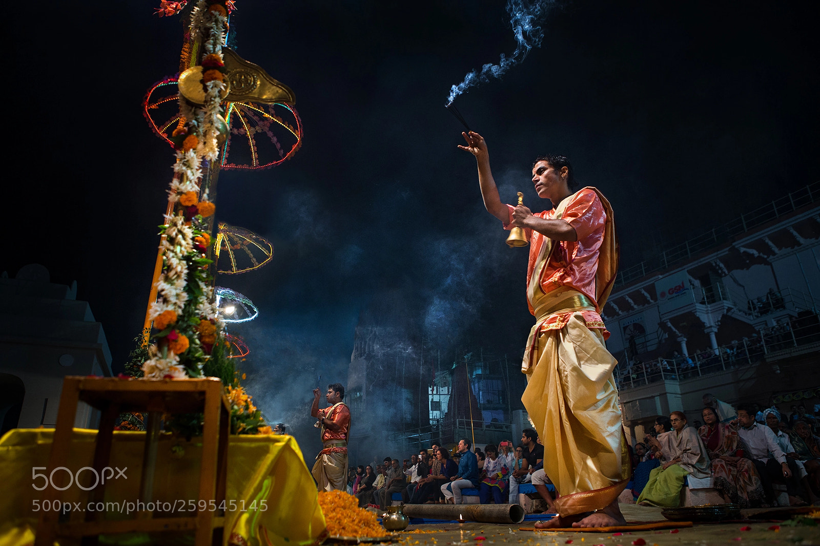 Canon EOS-1D X sample photo. Praying for the ganges photography