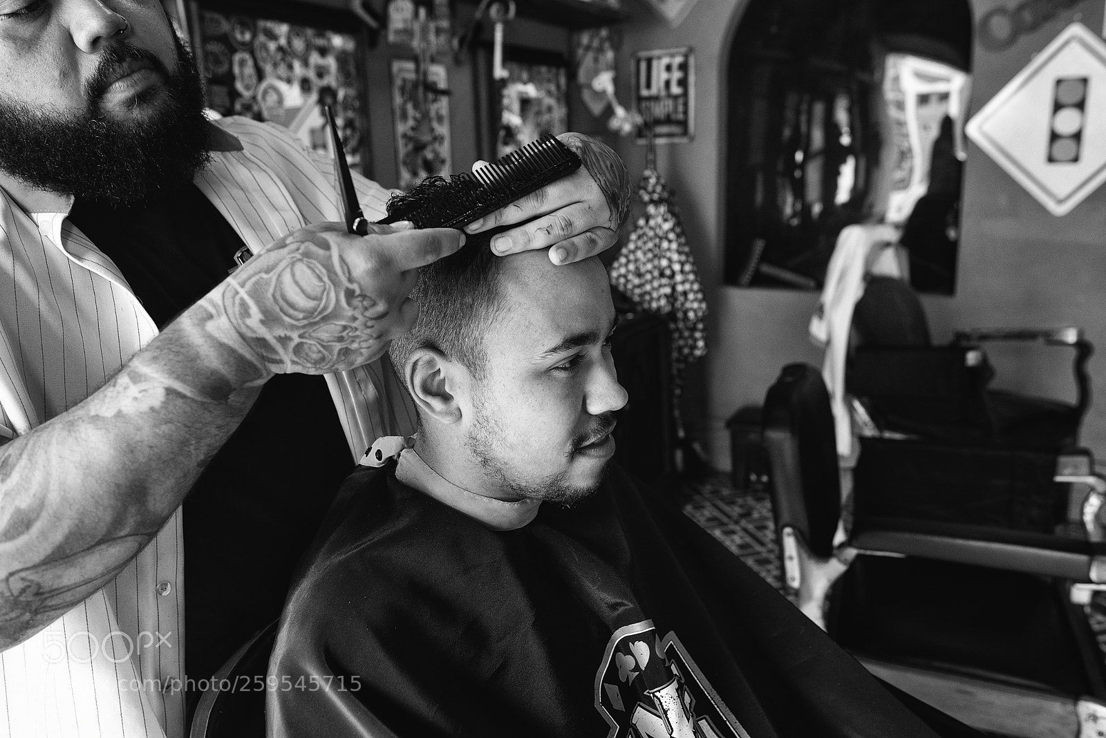 Nikon D600 sample photo. Naipe barber shop photography