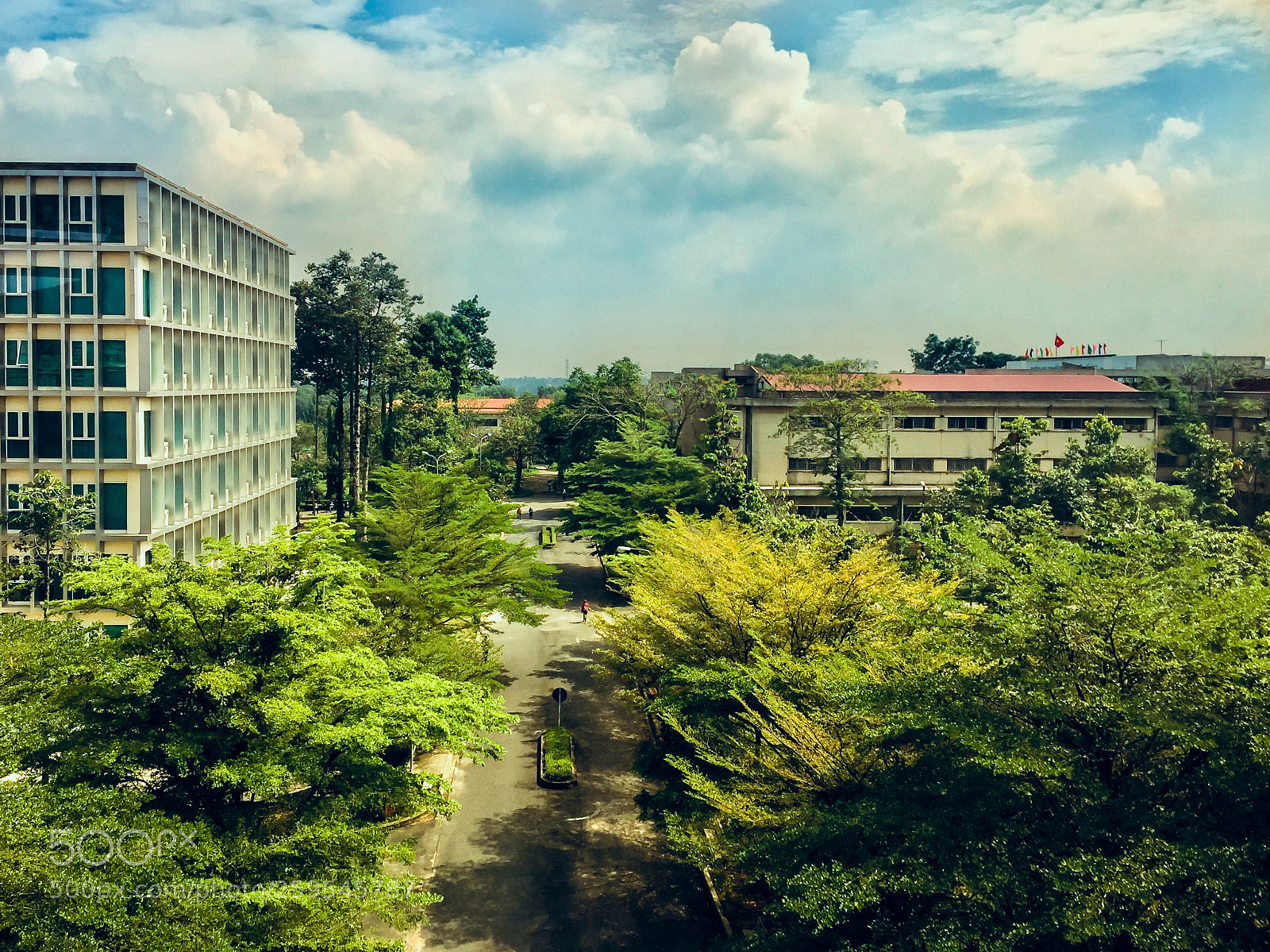 Apple iPhone 6 sample photo. Nong lam university scape photography