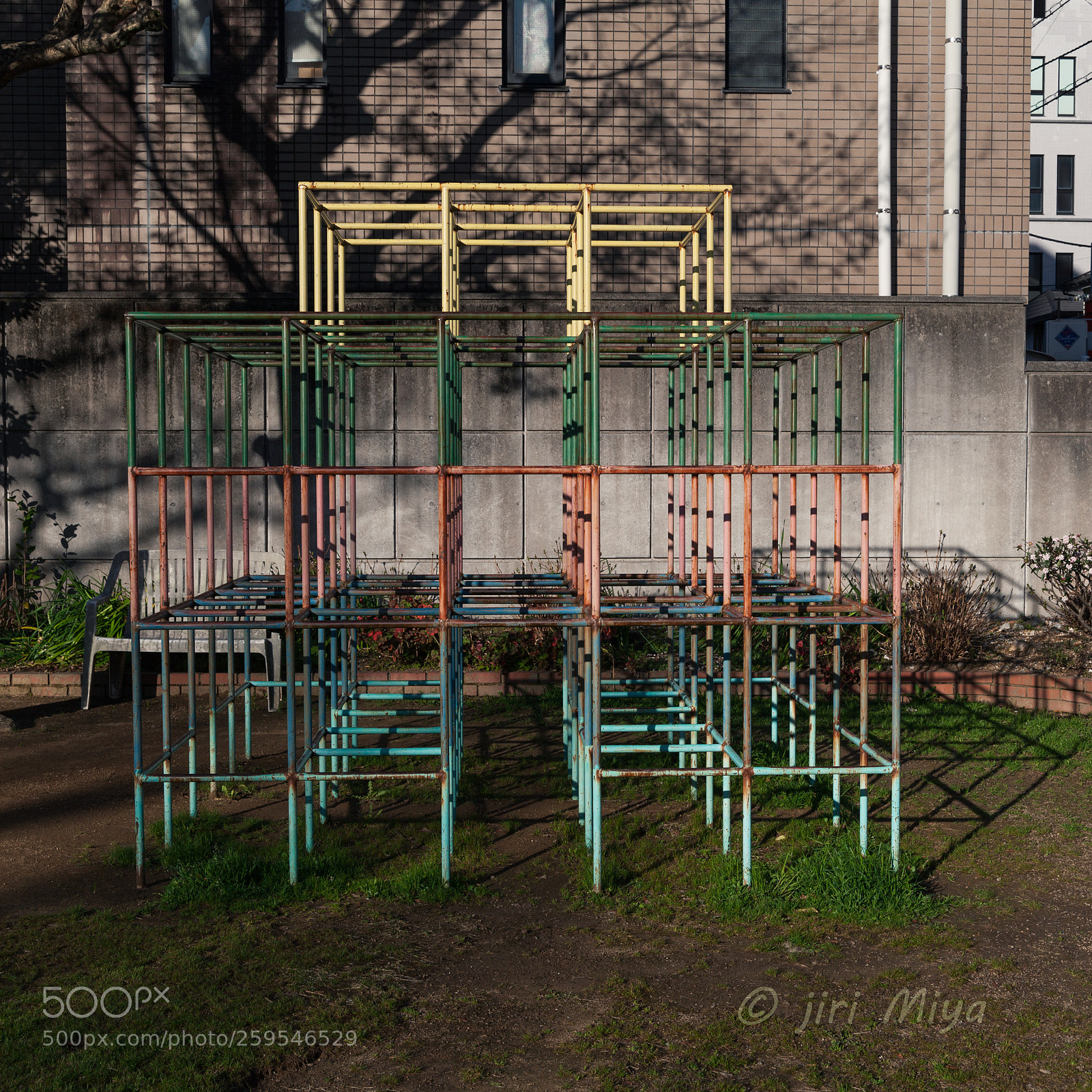 Canon EOS 5D Mark II sample photo. Jungle gym photography