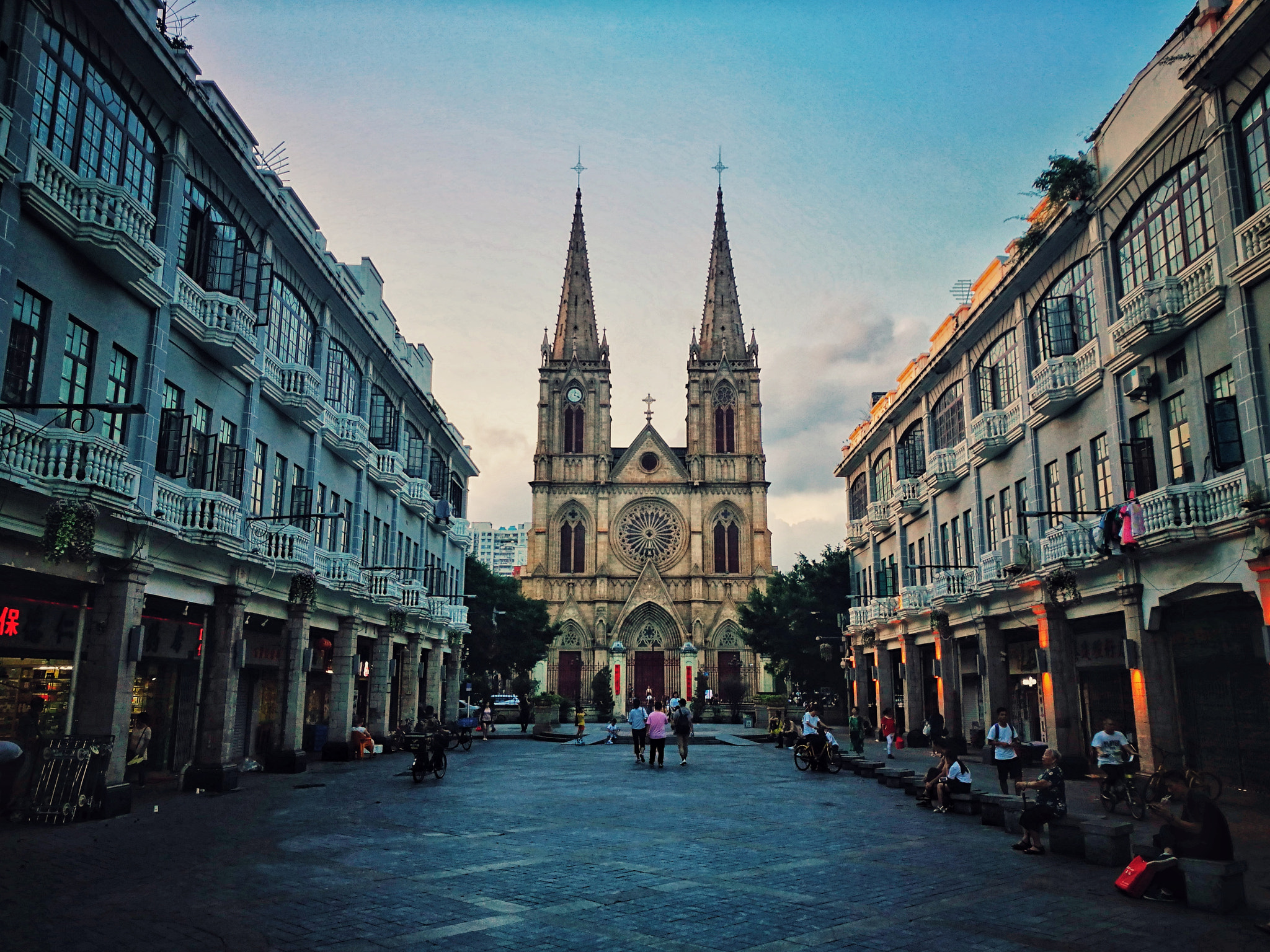 HUAWEI P9 Plus sample photo. Cathedral of guangzhou photography