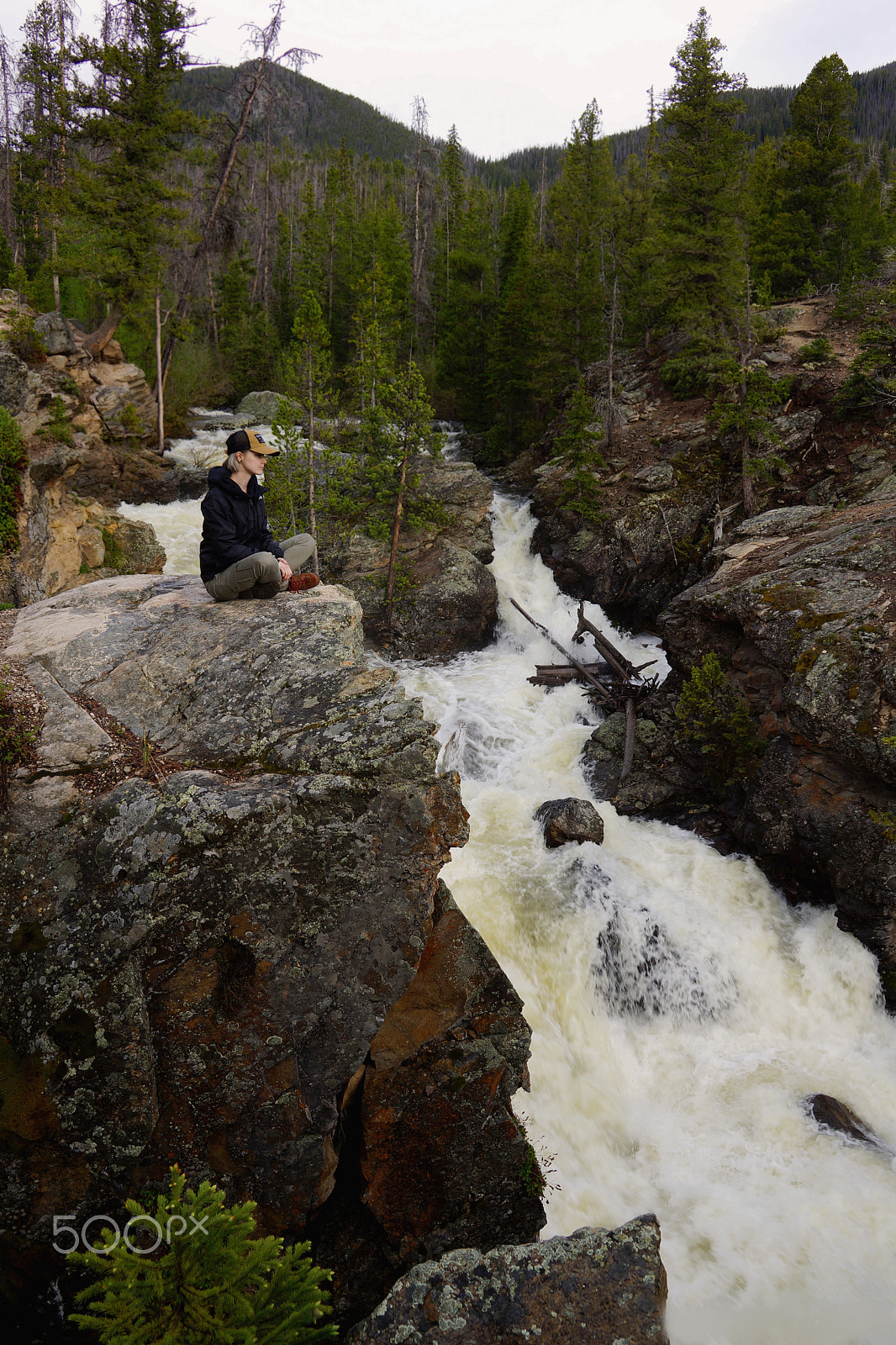 Sony Alpha NEX-7 sample photo. Adam's falls hike colorado photography