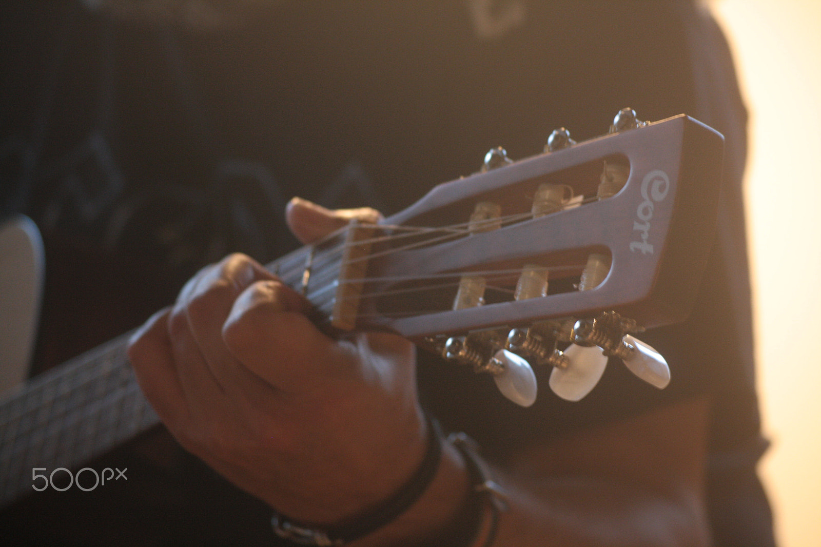 Canon EOS 1000D (EOS Digital Rebel XS / EOS Kiss F) sample photo. Guitarist photography