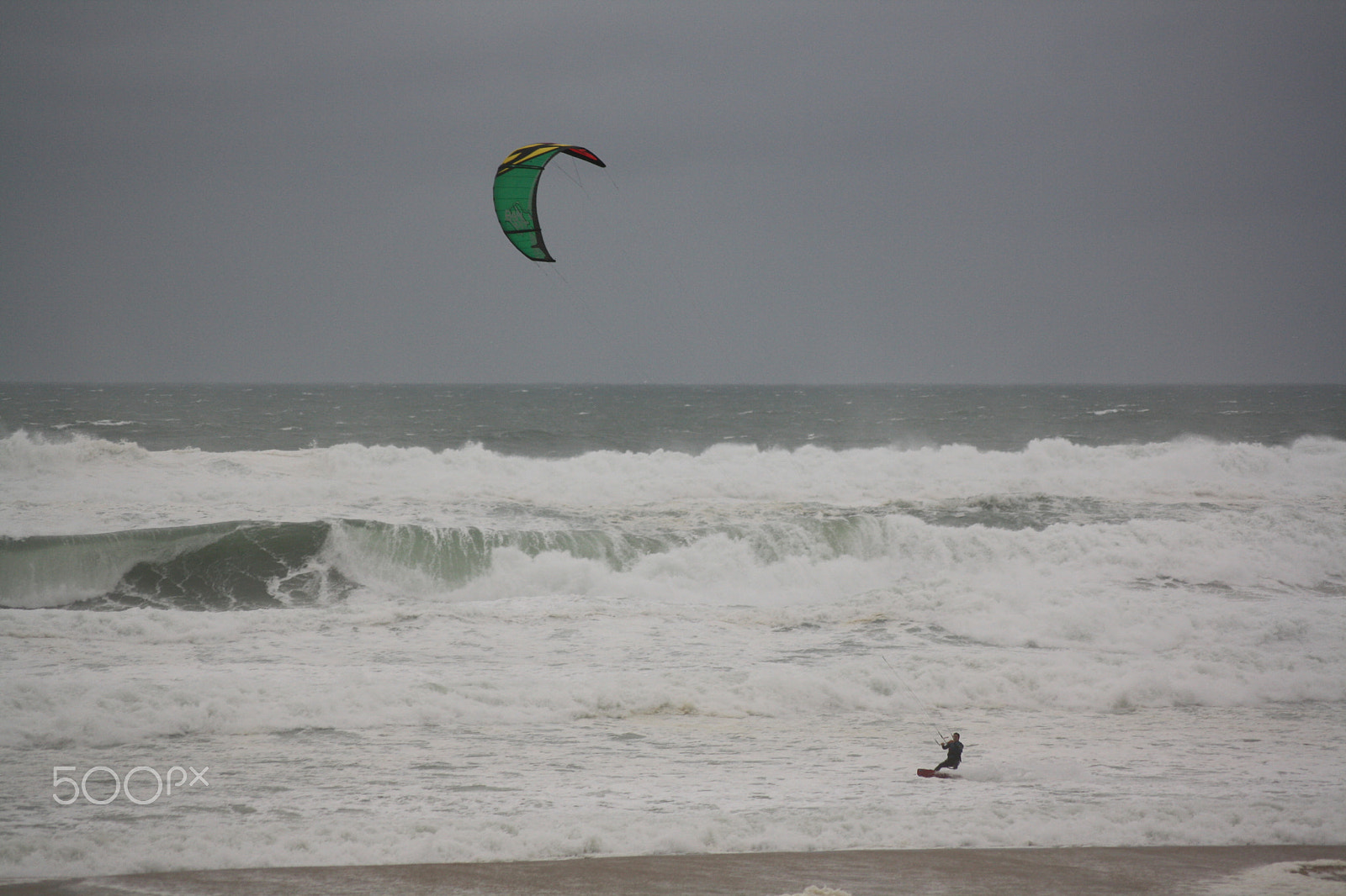 Sigma 55-200mm f/4-5.6 DC sample photo. Kitesurf photography