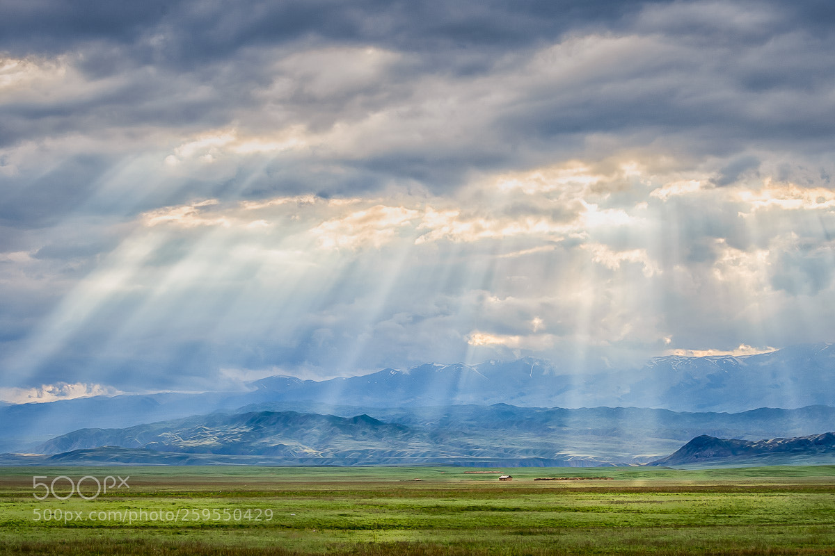 Sony a7 II sample photo. Sunset rays photography