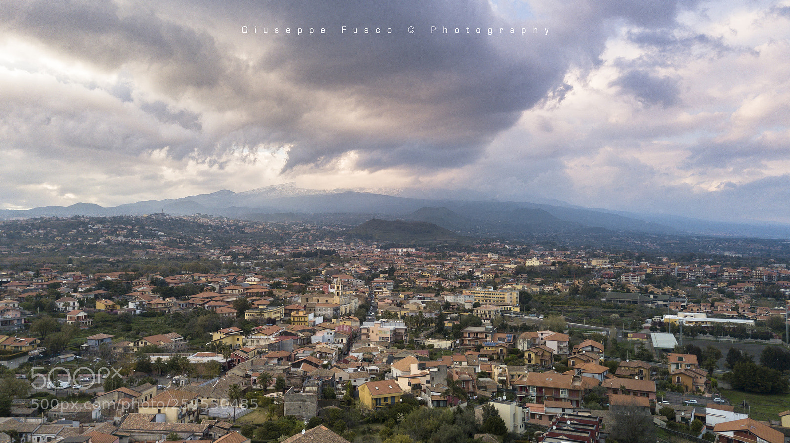 DJI FC220 sample photo. Paesi etnei photography