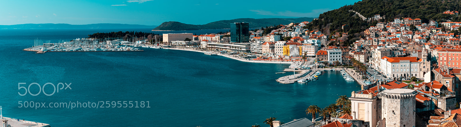 Canon EOS 70D sample photo. Split riviera photography