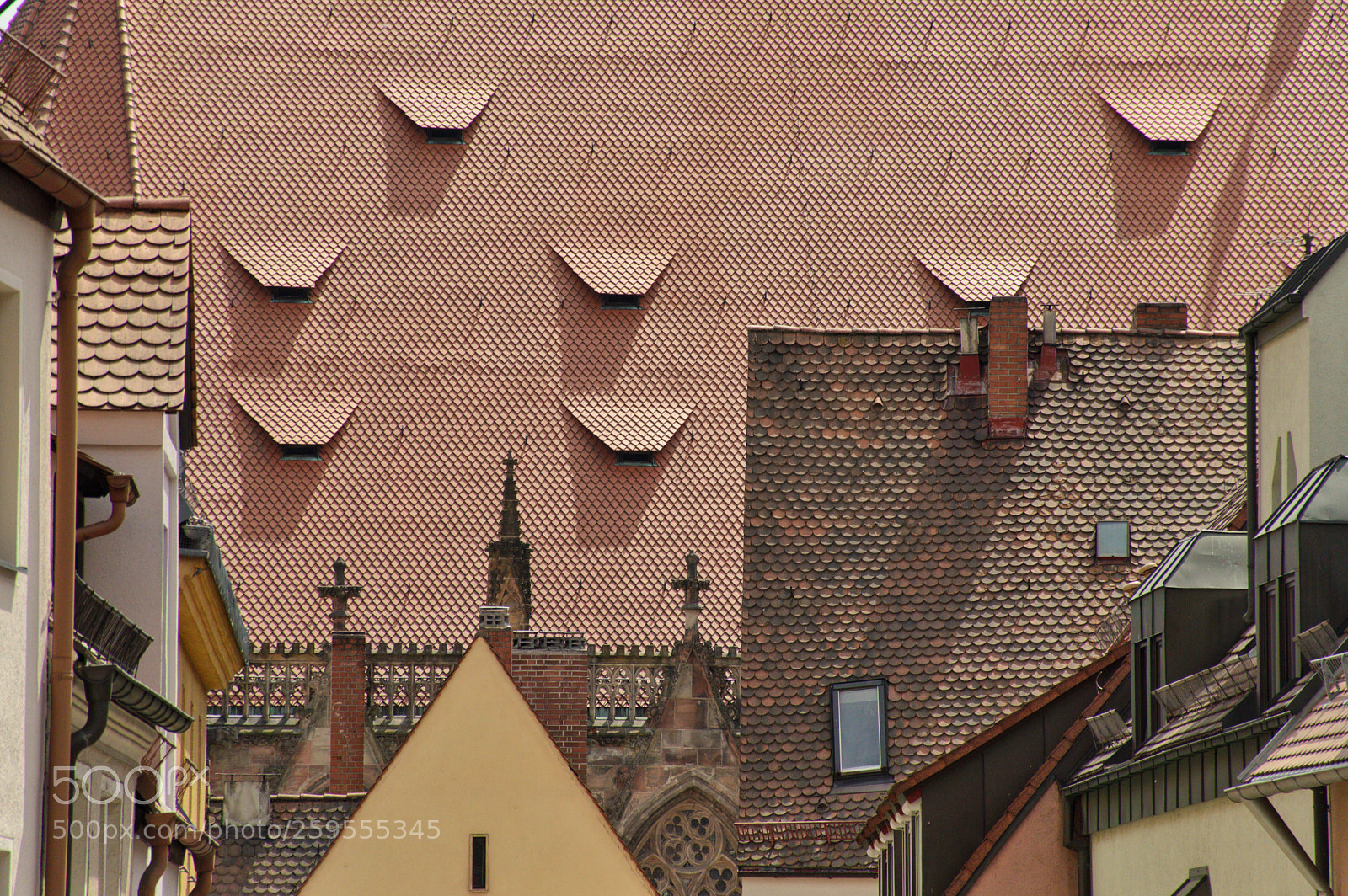 Nikon D3200 sample photo. Roofs photography