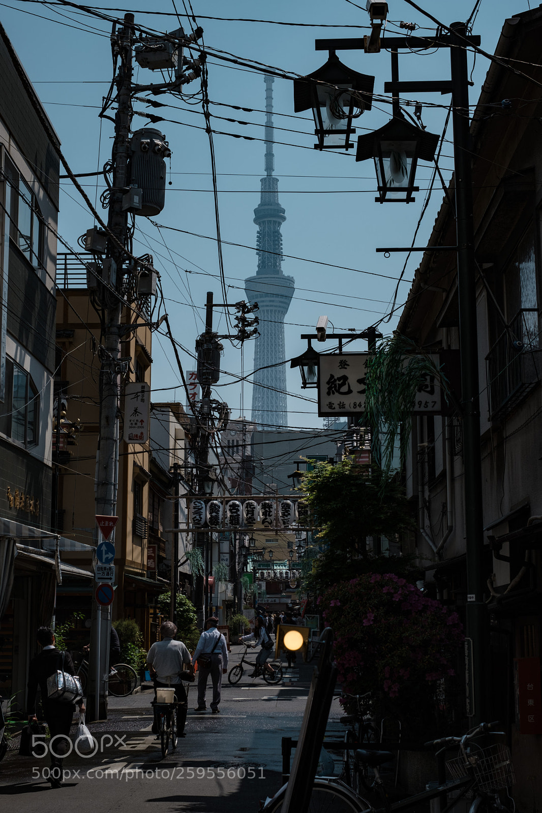 Fujifilm X-T2 sample photo. Line and tower photography