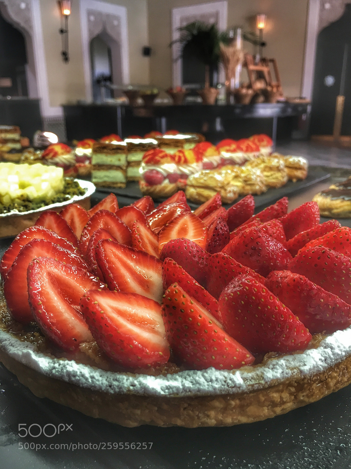 Apple iPhone 6s sample photo. Strawberry tart photography