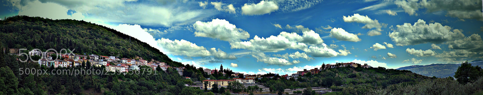 Sony Cyber-shot DSC-RX100 sample photo. Panoramica carife dal cimitero photography