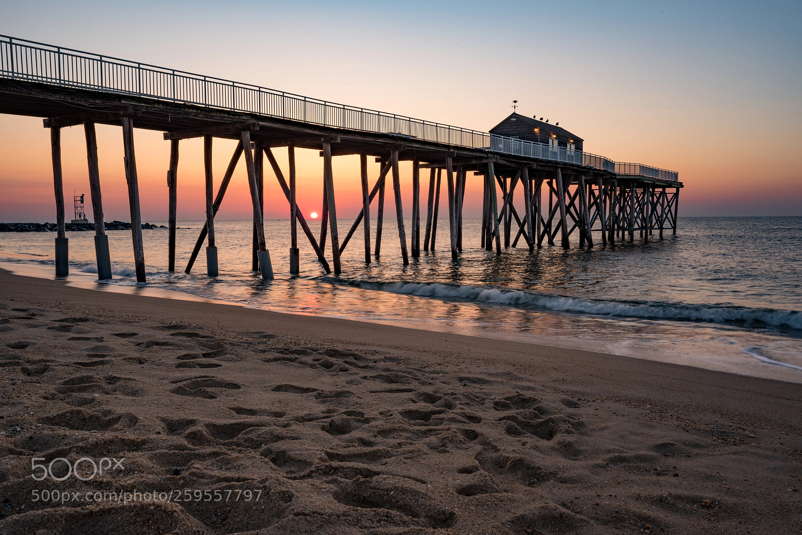 Nikon D750 sample photo. Belmar sunrise photography