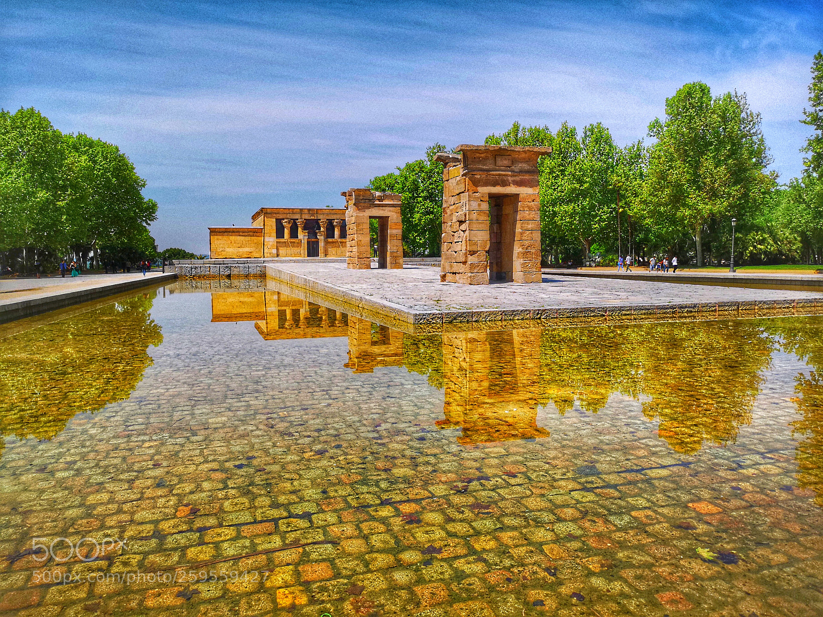 HUAWEI CLT-L29 sample photo. Debod temple photography