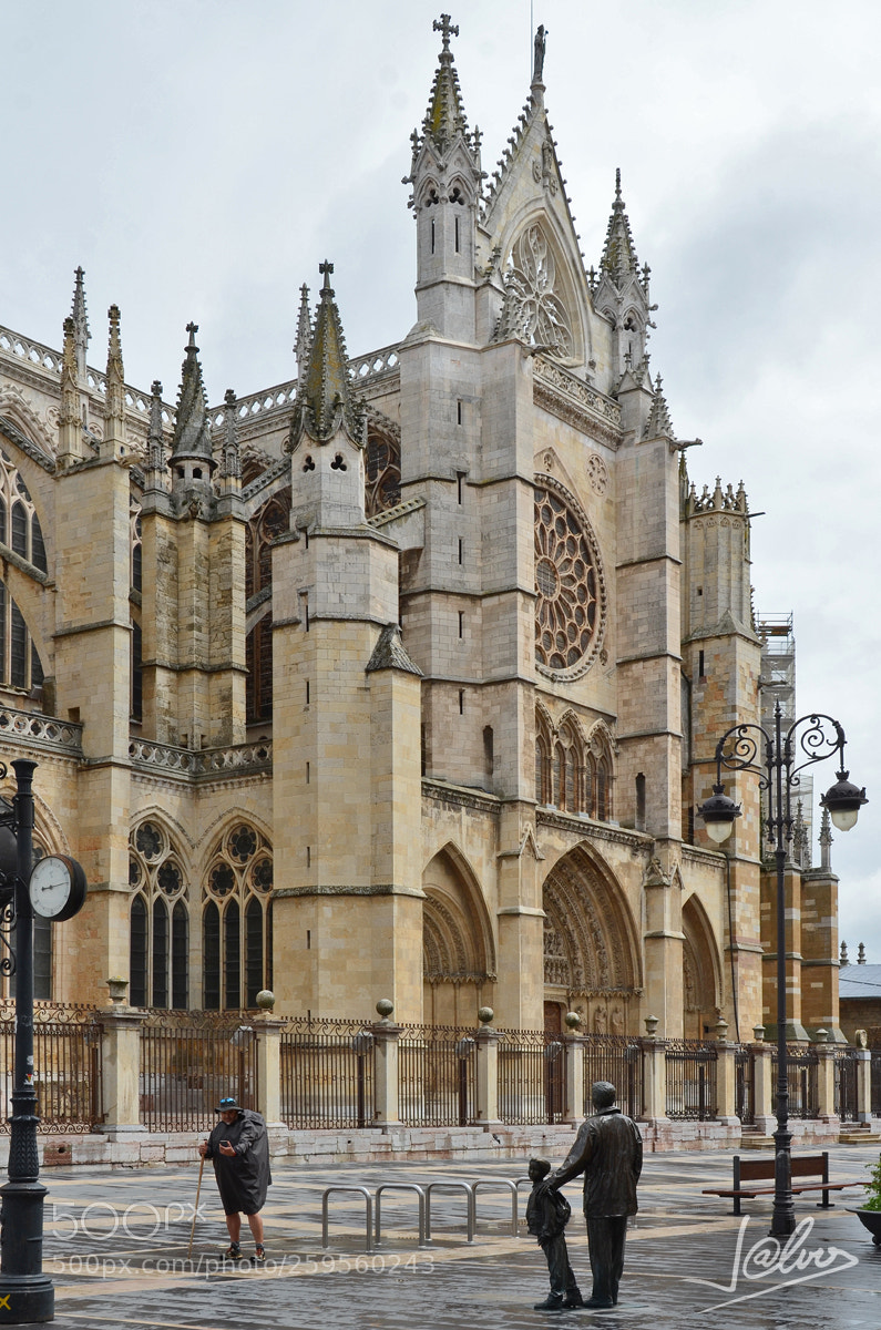 Nikon D7000 sample photo. Catedral de león photography