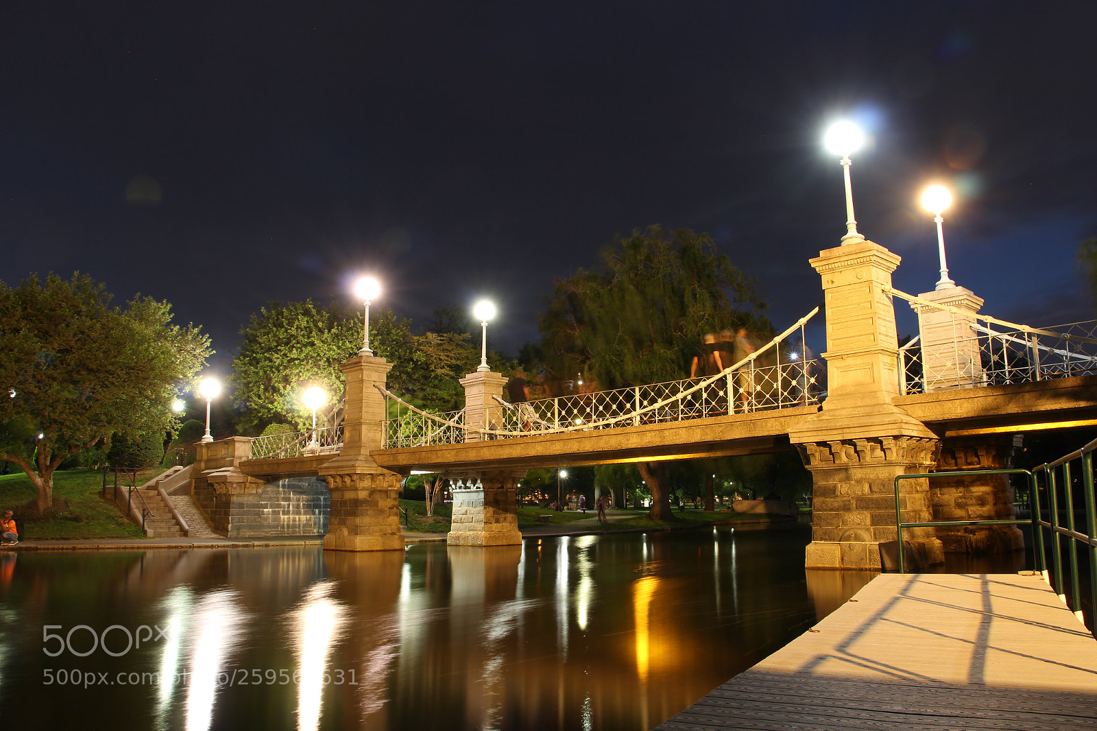 Canon EOS 700D (EOS Rebel T5i / EOS Kiss X7i) sample photo. Boston commons bridge photography
