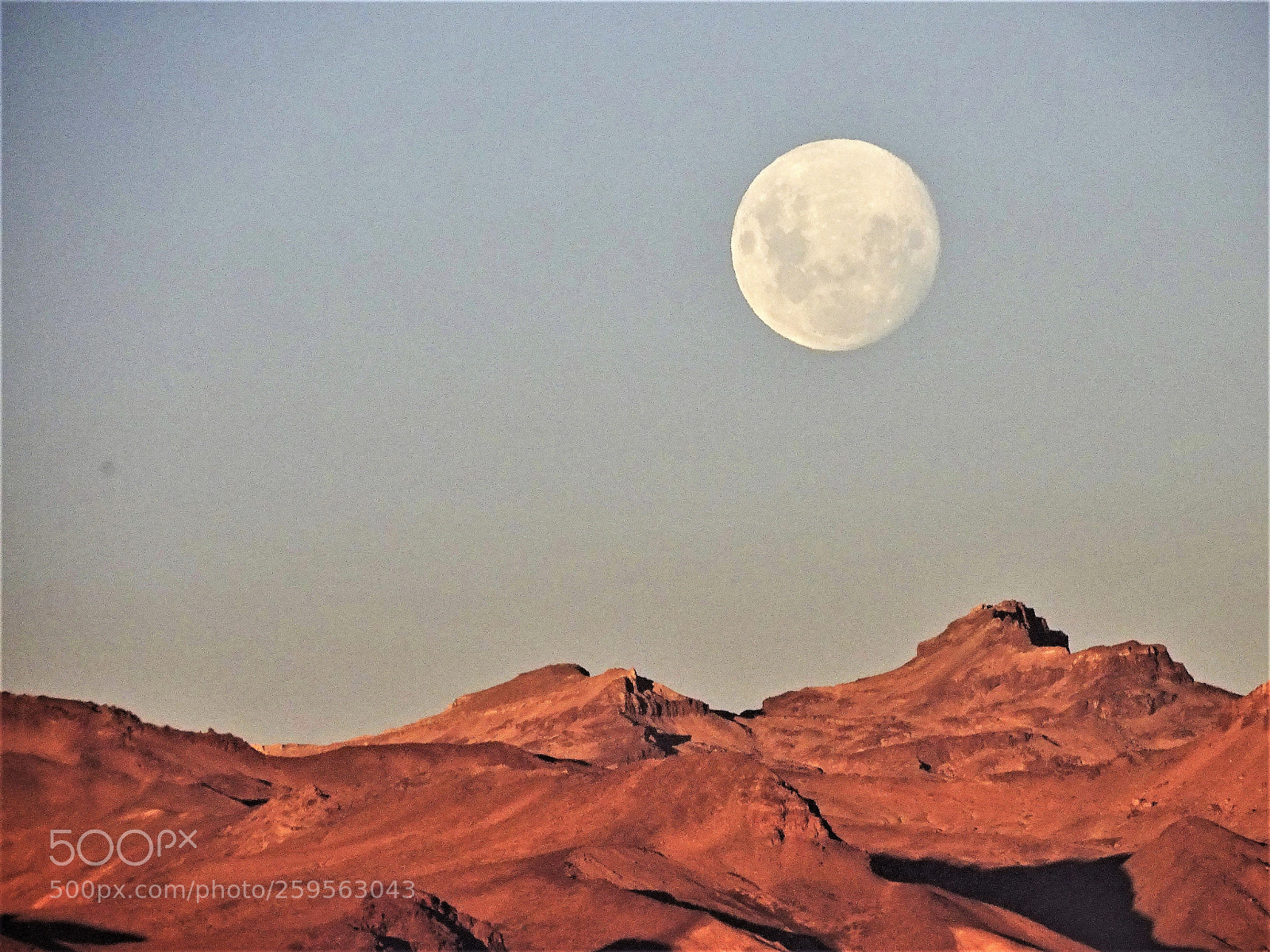 Sony Cyber-shot DSC-HX400V sample photo. Full moon and andes photography