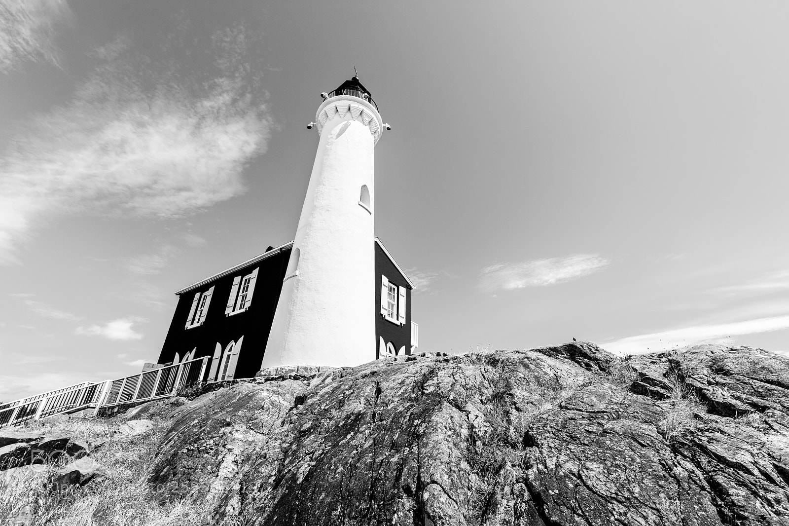 Nikon D7200 sample photo. Fisgard lighthouse photography