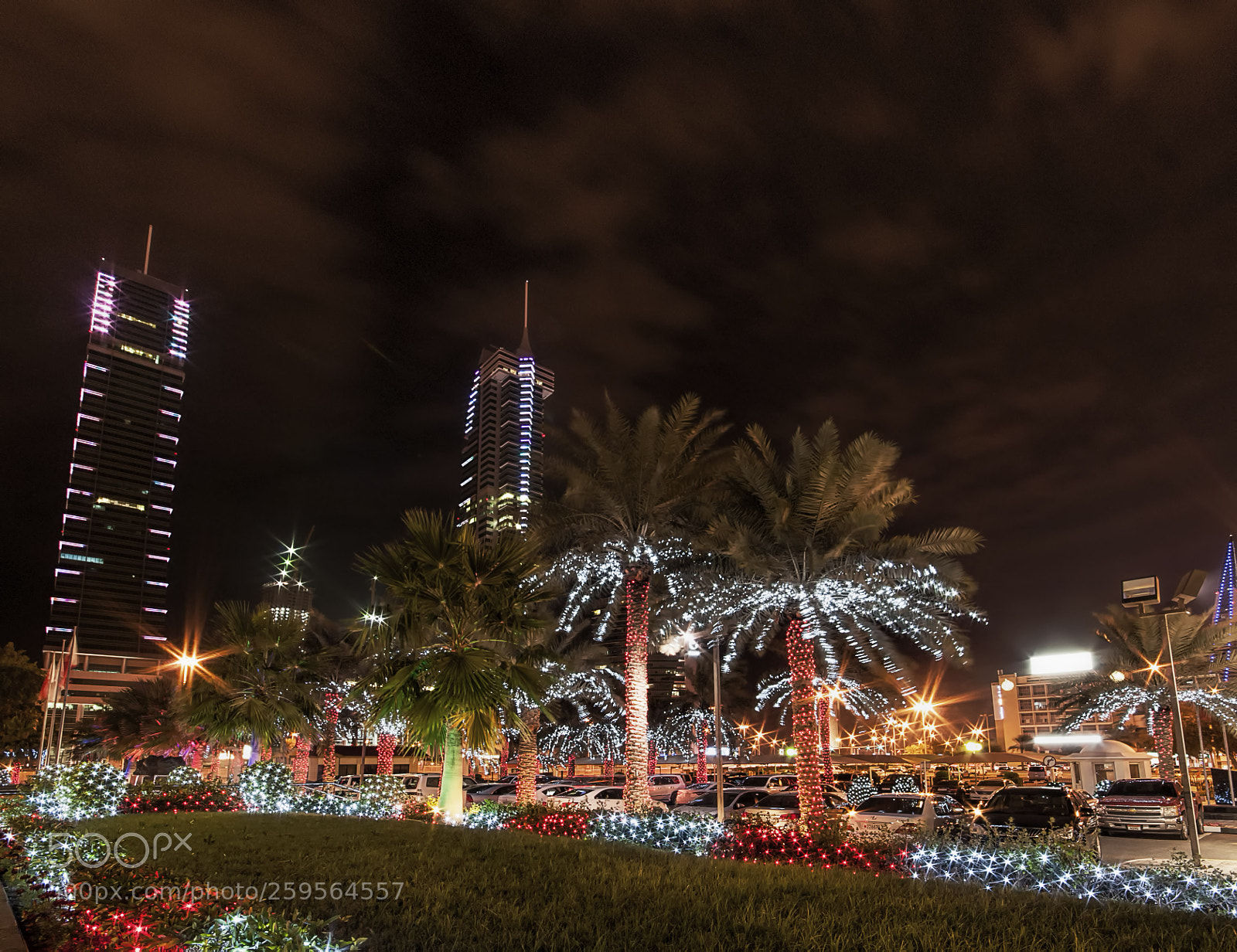 Nikon D300 sample photo. Bahrain at night photography