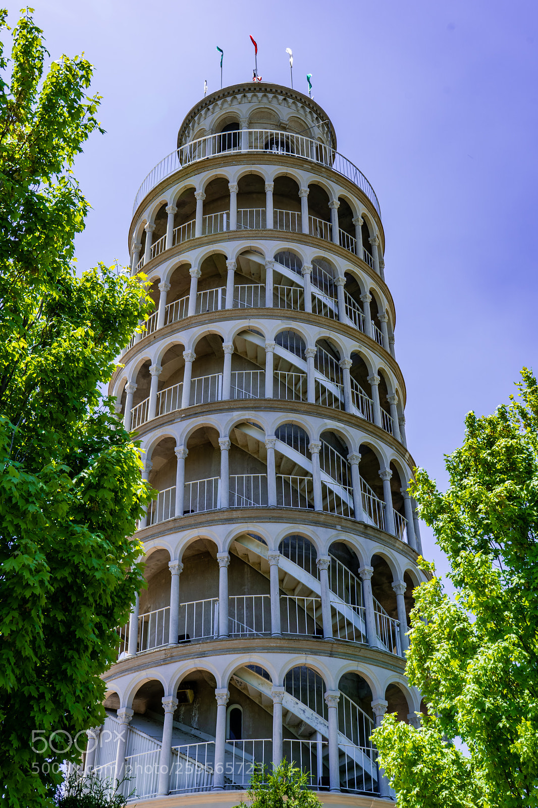 Sony a7 III sample photo. Leaning tower photography
