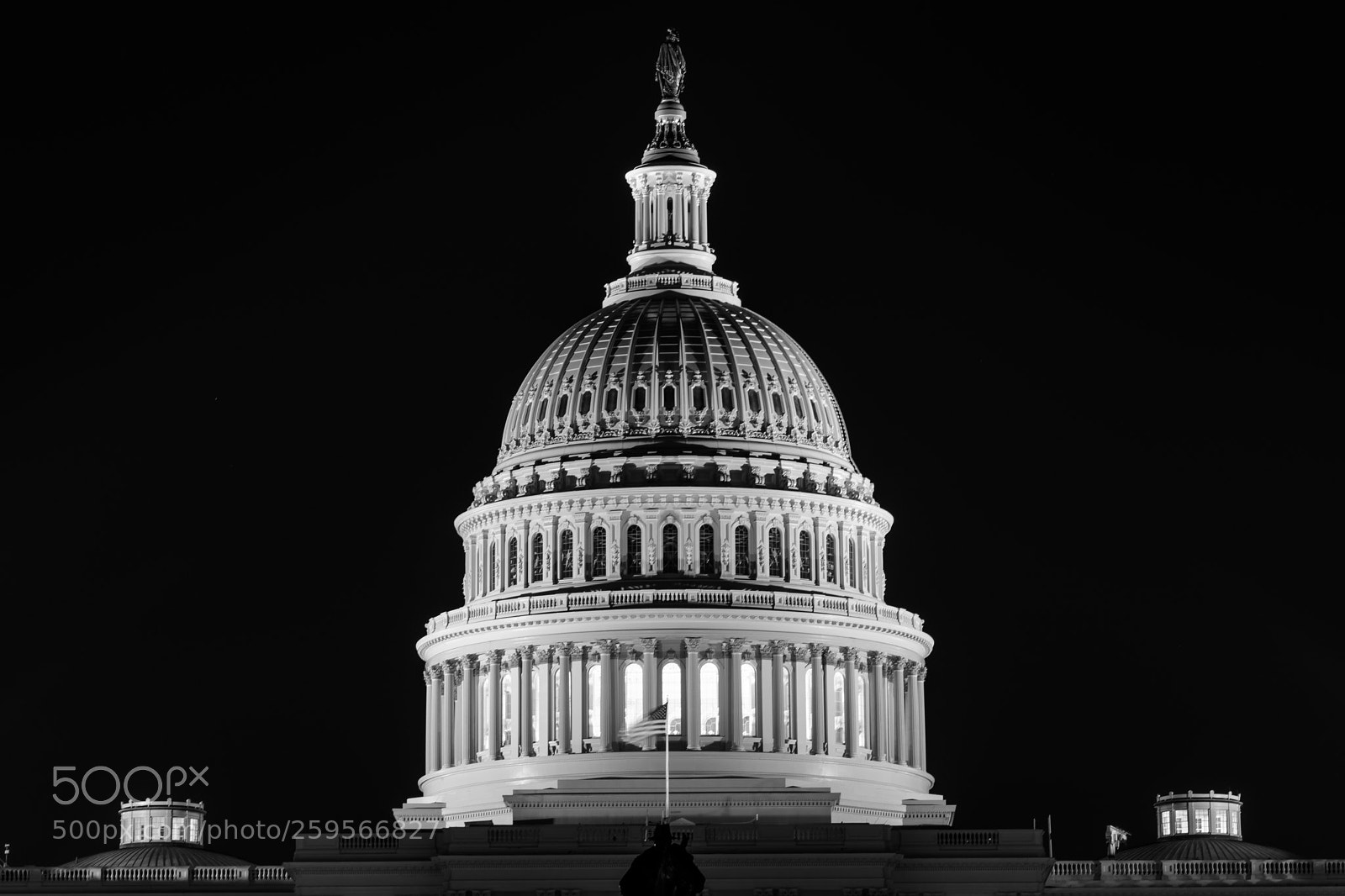Nikon D5600 sample photo. U s capital building photography