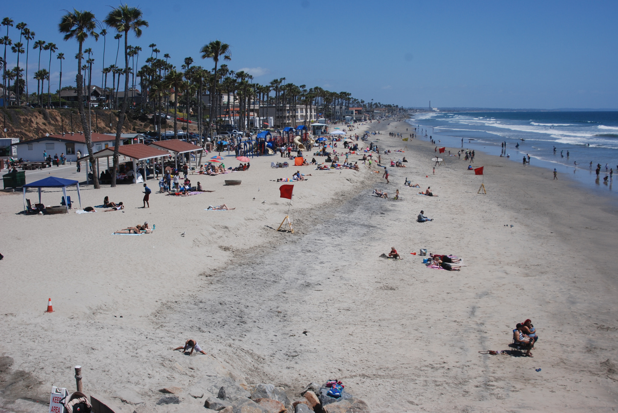 Nikon D80 sample photo. View from oceanside pier, 2018 photography