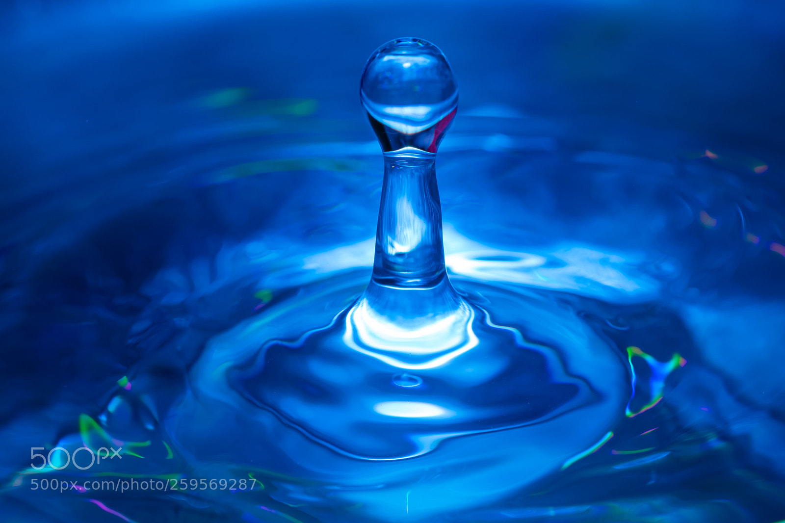 Nikon D5300 sample photo. Drop of water. photography