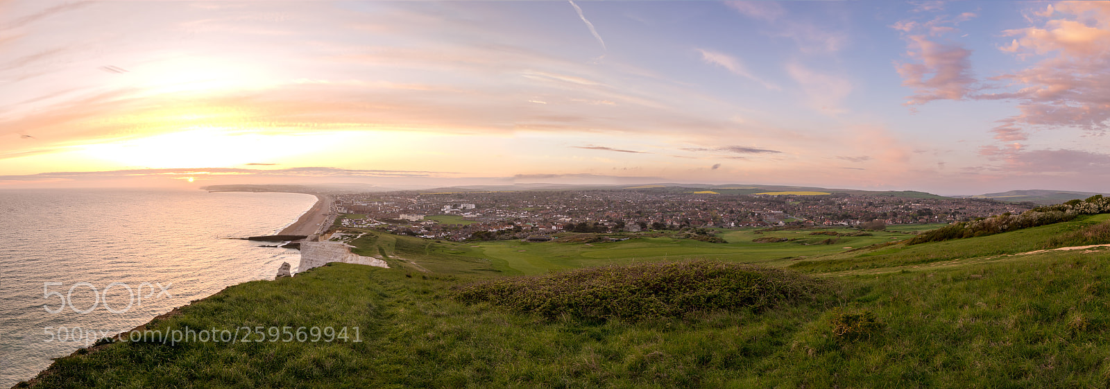 Nikon D5300 sample photo. Panorama across seaford photography