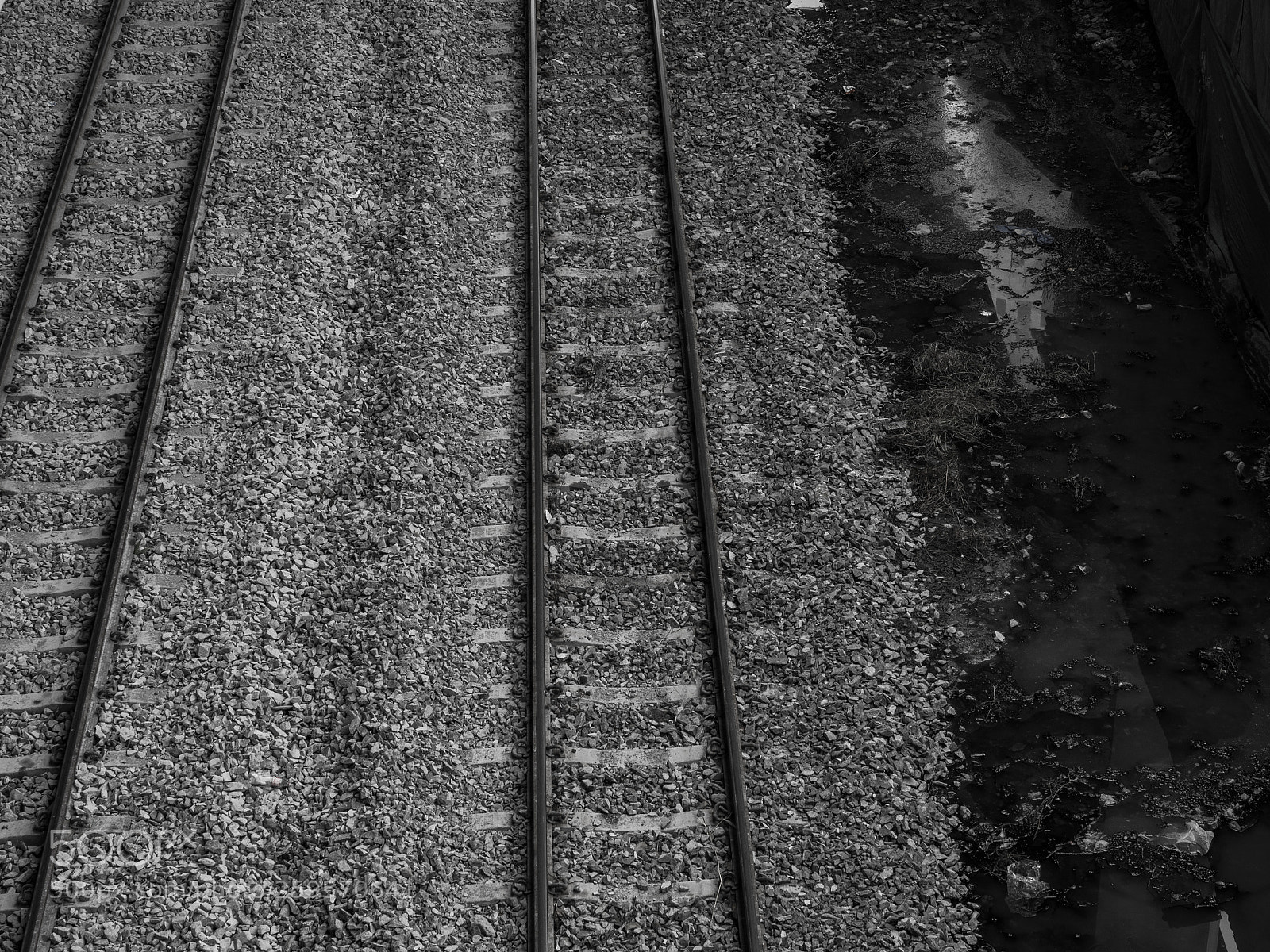 Olympus OM-D E-M5 II sample photo. Outdoor photo of railway photography