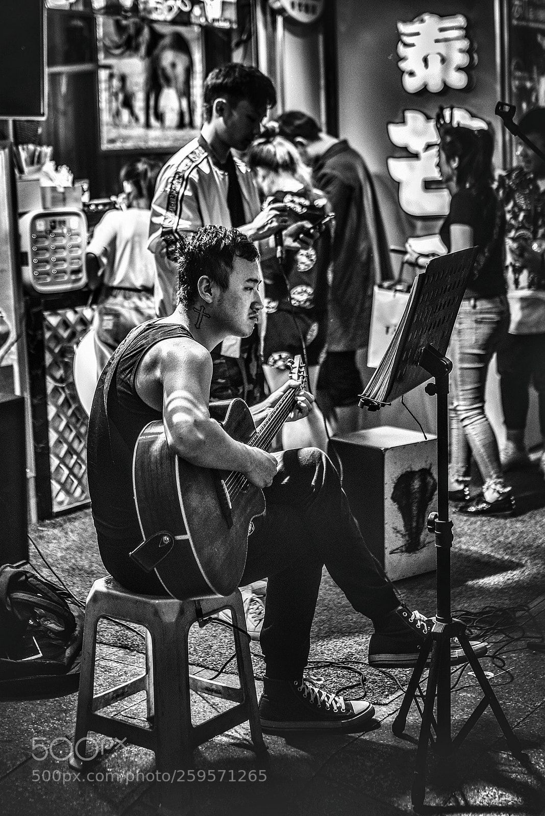 Nikon D750 sample photo. Guitar photography