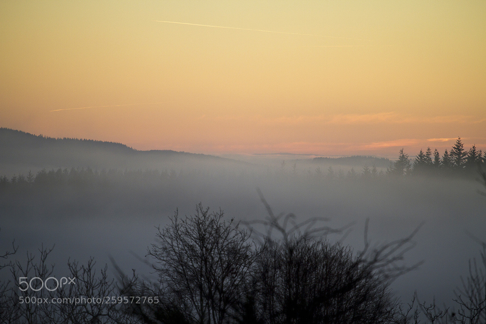 Canon EOS 7D sample photo. Sunset brumeux photography