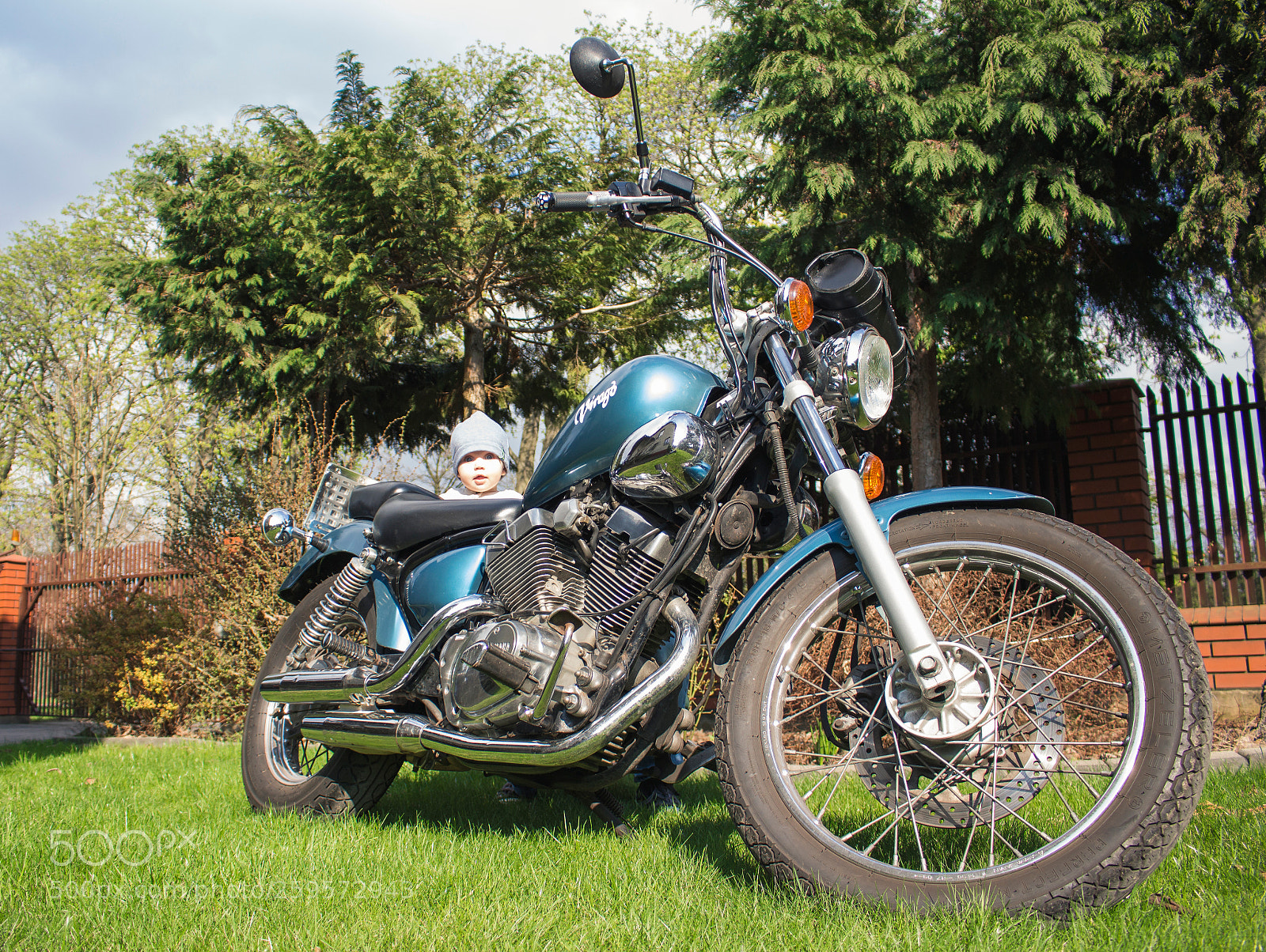 Canon EOS 700D (EOS Rebel T5i / EOS Kiss X7i) sample photo. Motorcycle kid photography