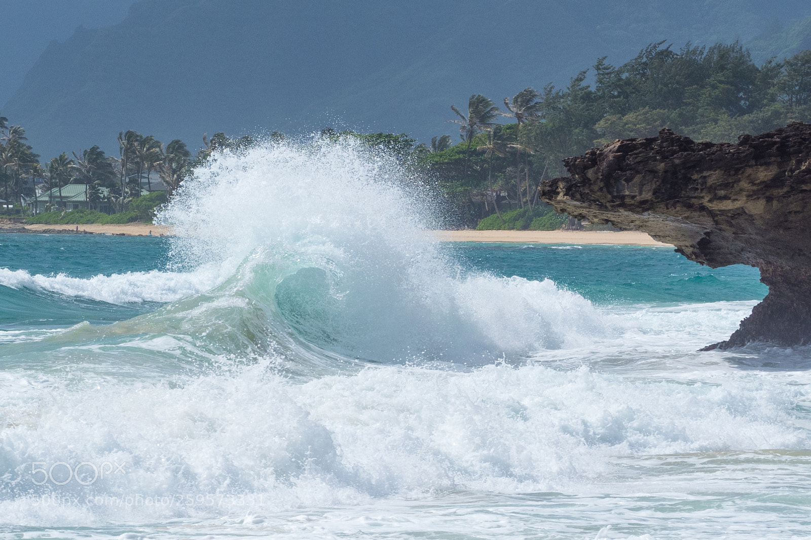 Olympus OM-D E-M5 II sample photo. High waves photography