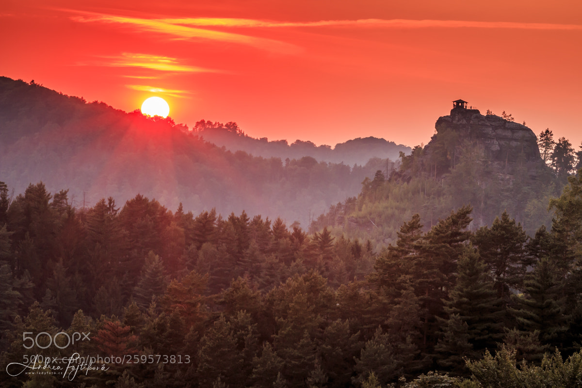 Canon EOS 70D sample photo. Maria's viewpoint at sunset photography