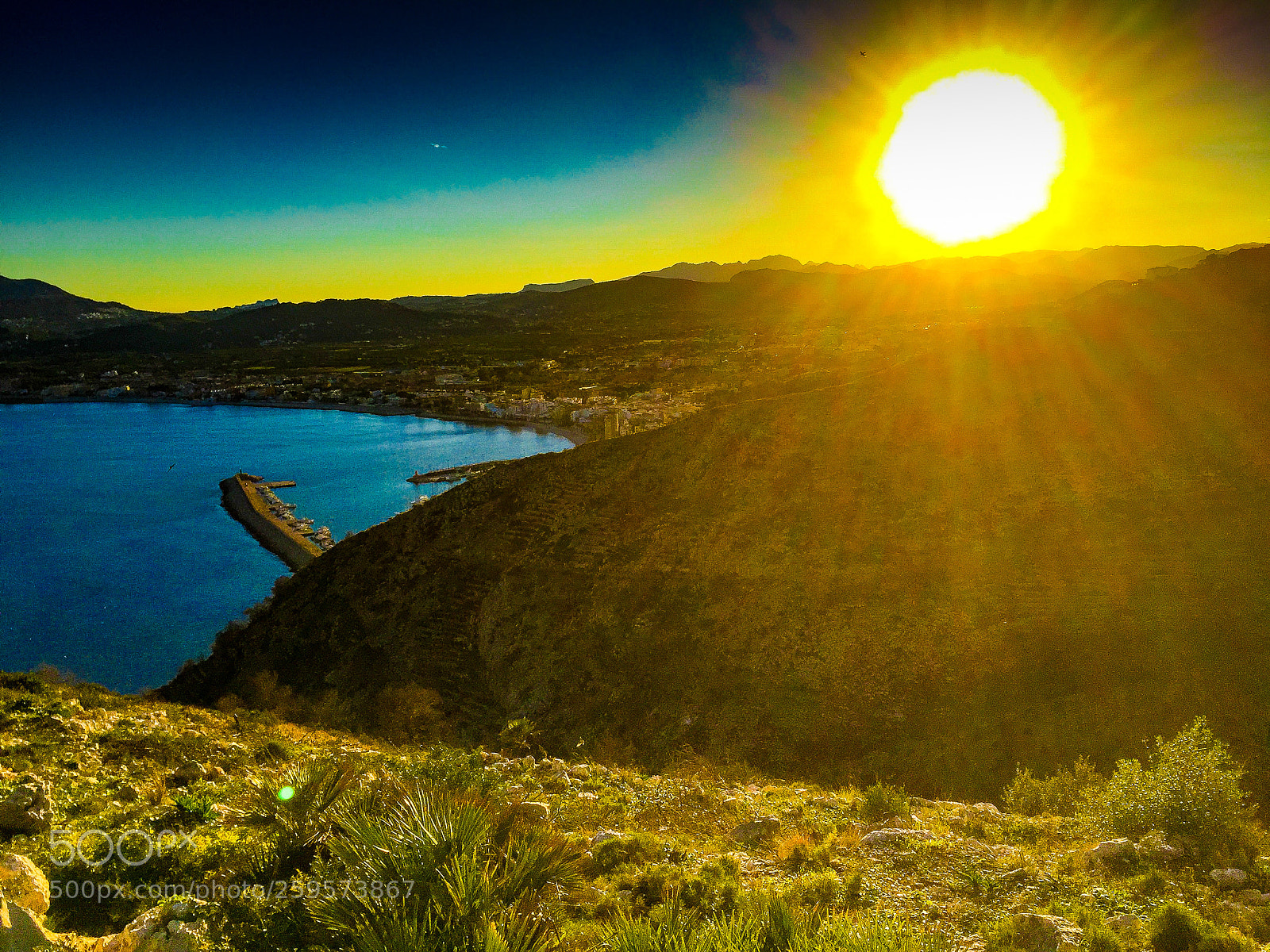 Apple iPhone 6 sample photo. Sunset, cap de san photography
