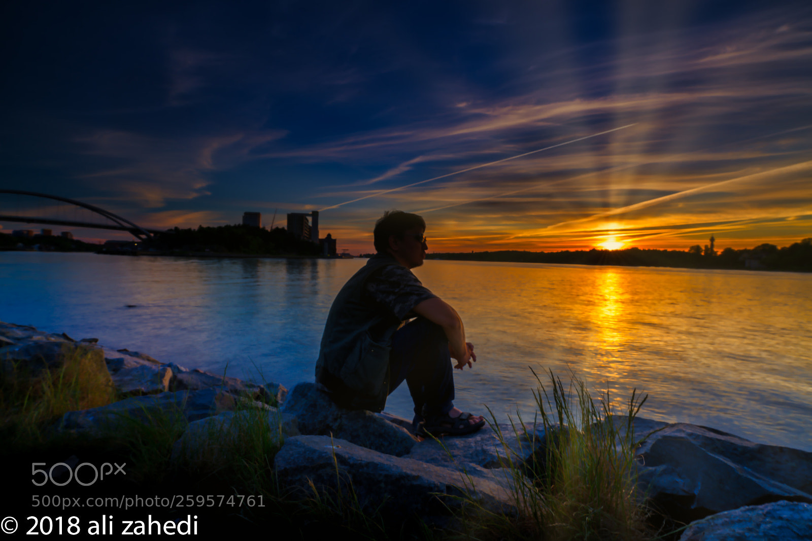 Sony a7R II sample photo. Sunset photography