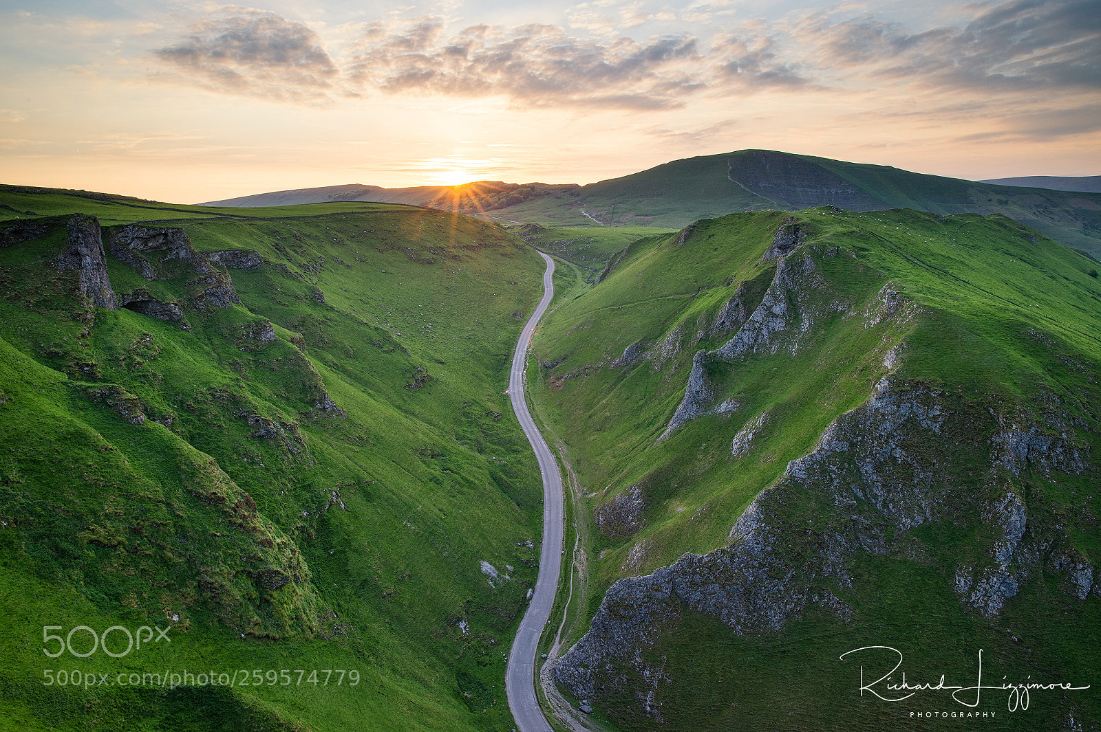 Nikon D4 sample photo. Winnats pass photography