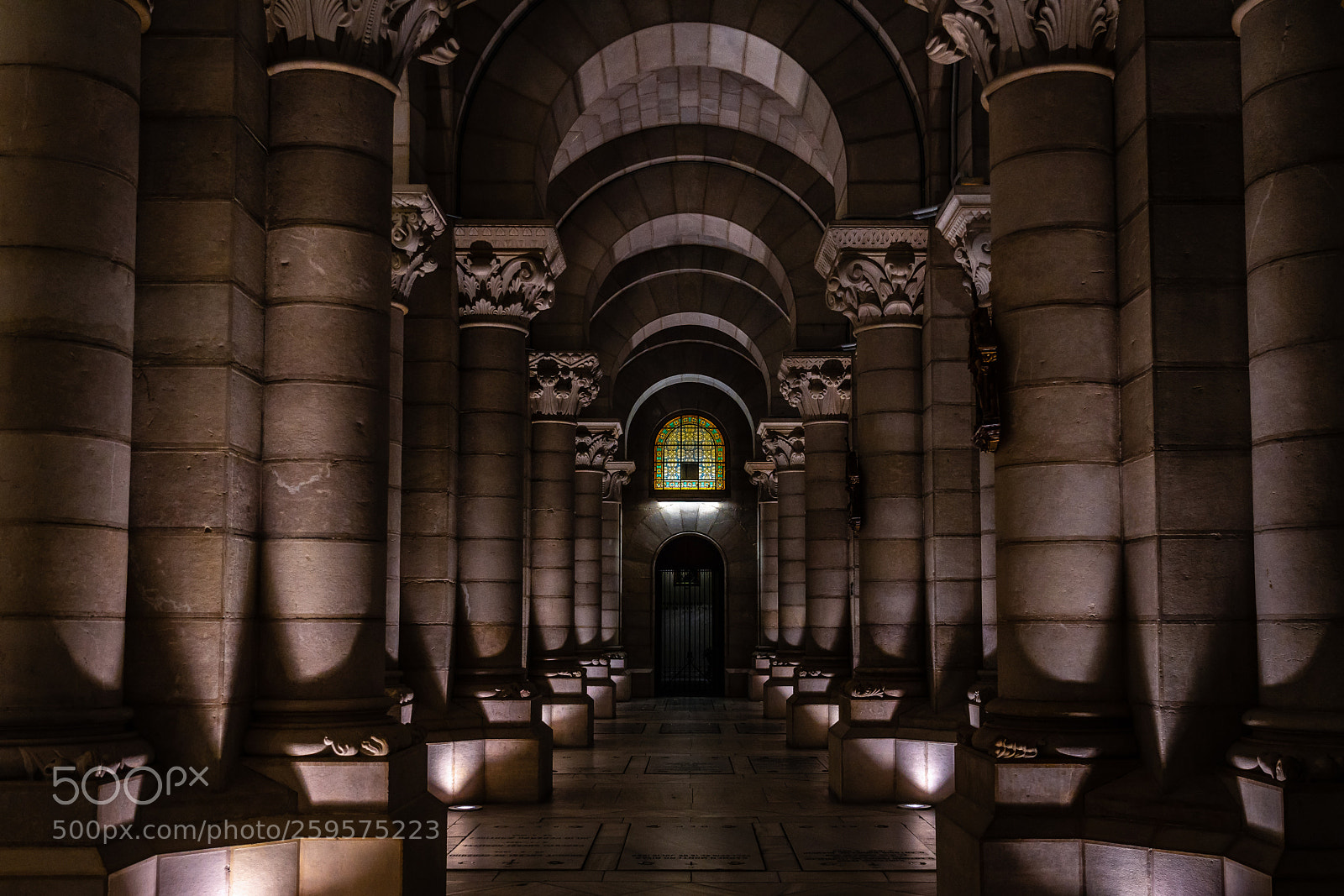 Sony a7R III sample photo. Crypt almudena, madrid photography