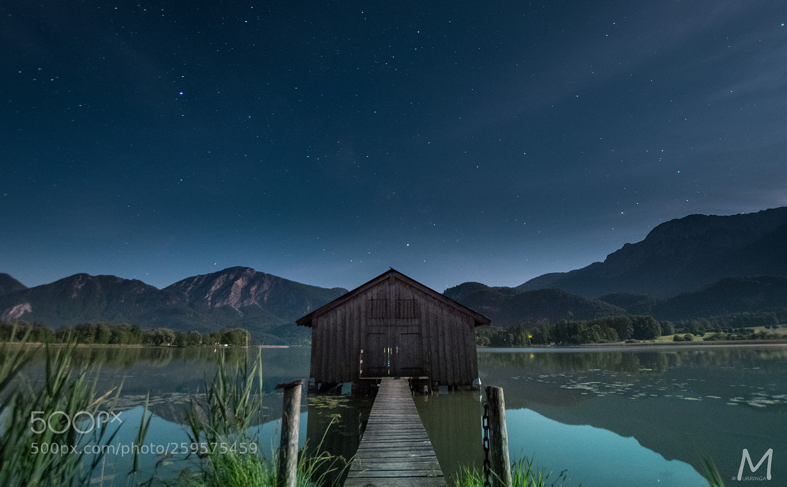 Nikon D5300 sample photo. Boathouse at night photography