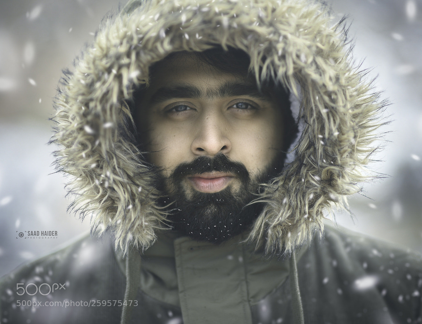 Nikon D750 sample photo. Snow portrait photography
