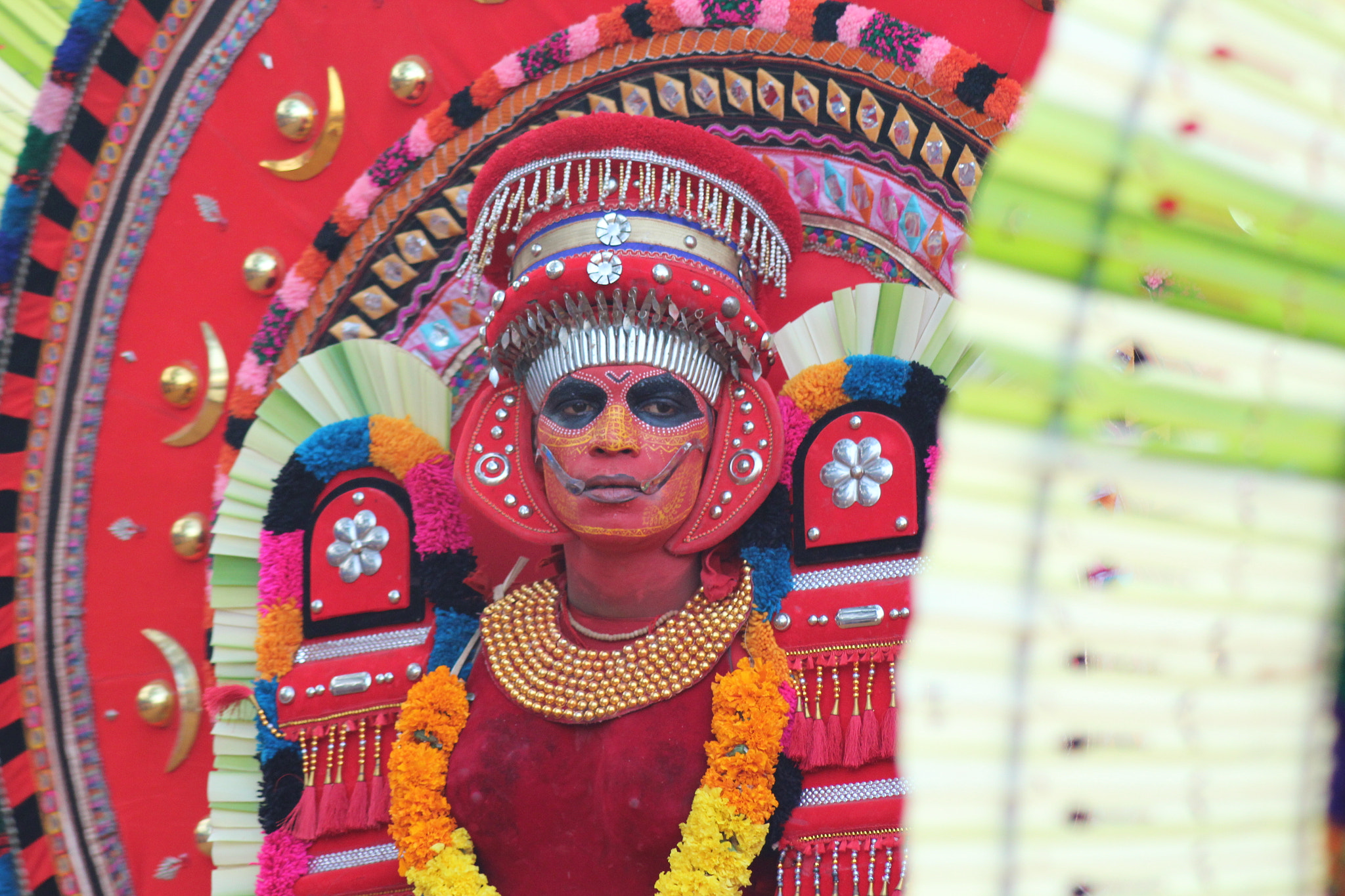 Canon EOS 1200D (EOS Rebel T5 / EOS Kiss X70 / EOS Hi) sample photo. Theyyam photography