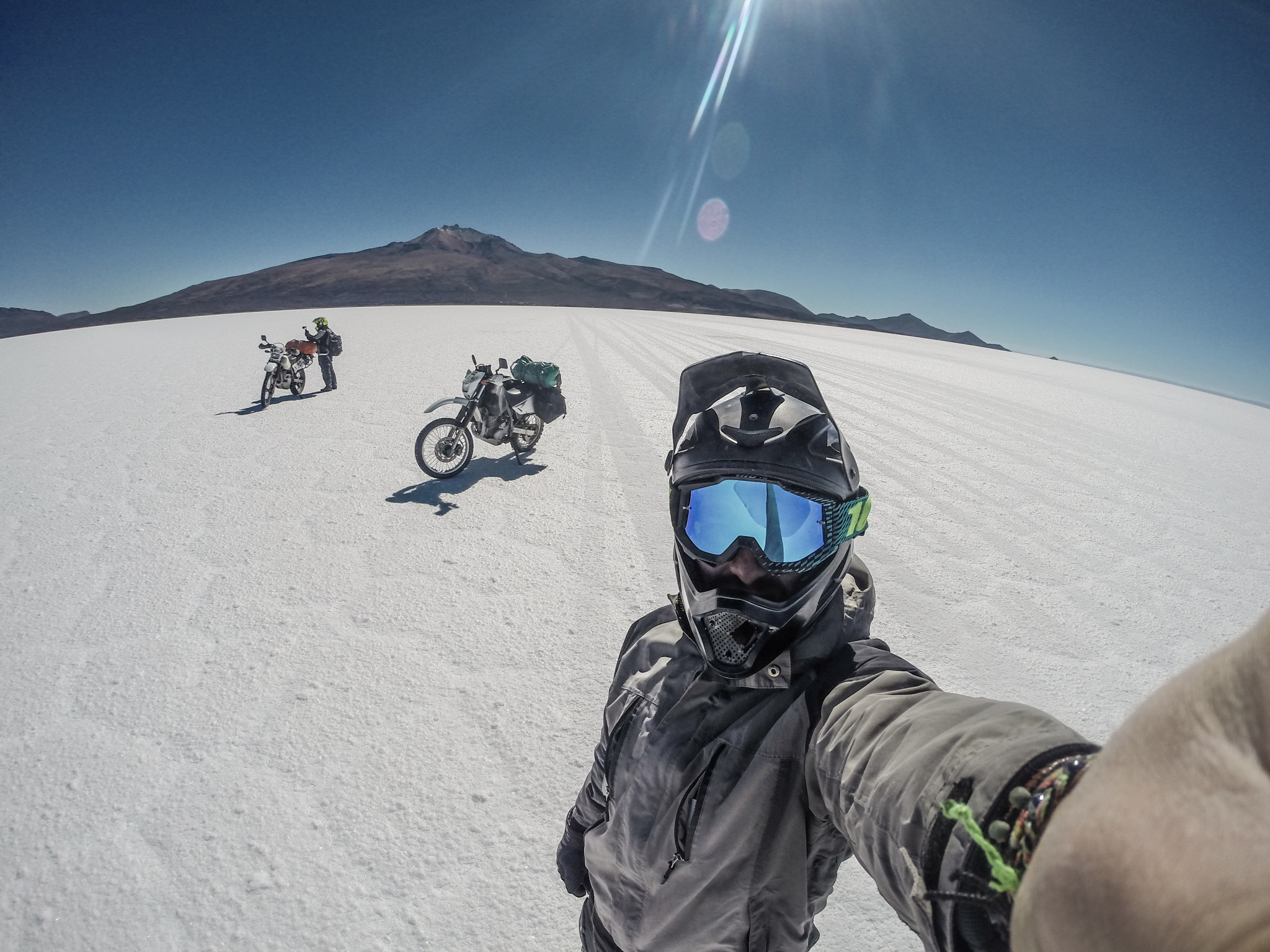GoPro HERO3+ Black Edition sample photo. Salar bikes photography