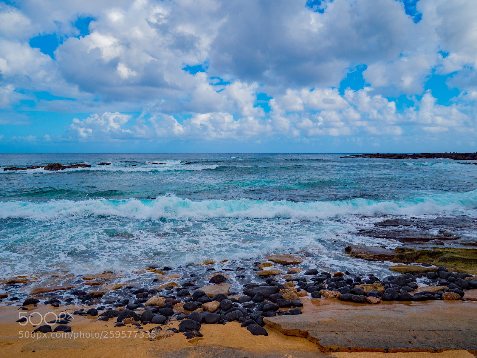 Olympus OM-D E-M5 II sample photo. Laniakea shoreline photography