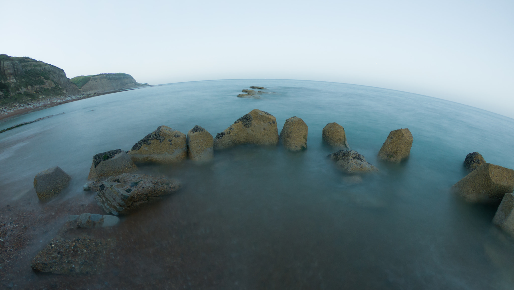 GoPro Hero6 Black sample photo. Fisheye sea exposure with gopro hero 6 photography